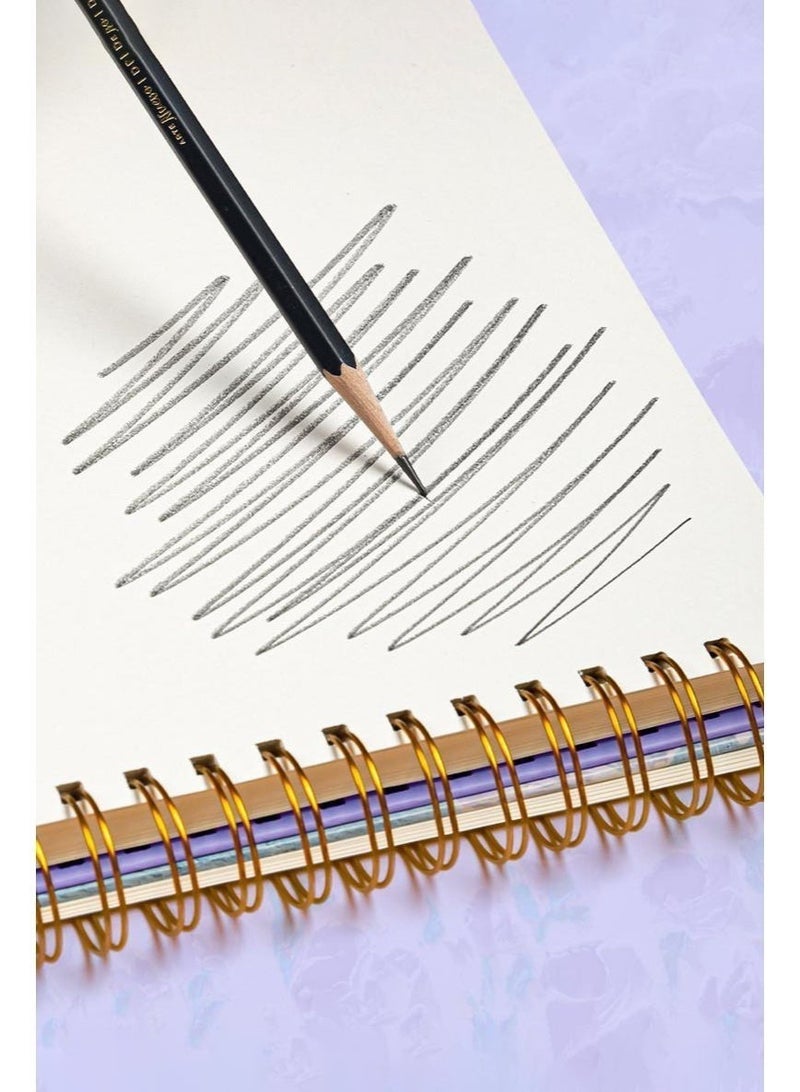 8k drawing pad,40sheets,160g ,white color paper,Artist Spiral Sketch Book - Image 3